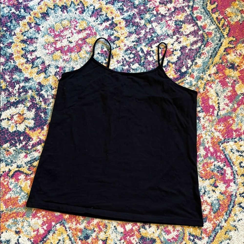 PICK 5/$15 Black Cami Camisole Women's XXL 2XG size 20 Top